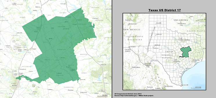 Texas' 17th Congressional District - UNITED STATES DEPARTMENT OF THE INTERIOR