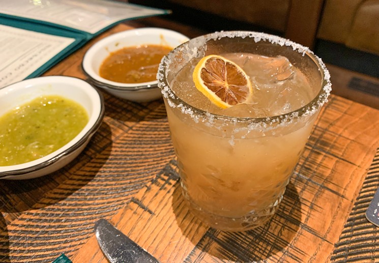 The tamarind margarita was the best part of the night ($15). - TAYLOR ADAMS