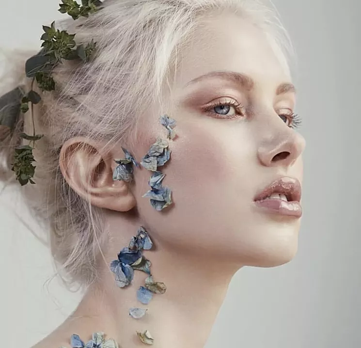 L.B. Rosser has done makeup looks for Oscar de la Renta and Roberto Cavalli. We can see why. - MICHAEL MEYER