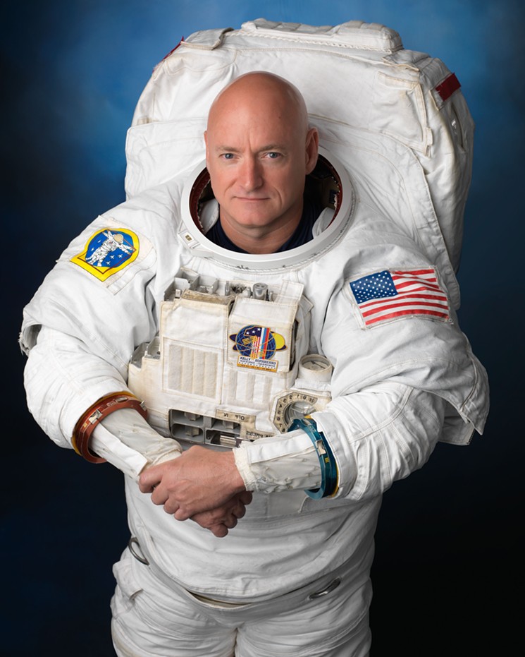 Capt. Scott Kelly, blowing the curve for the rest of mankind - ROBERT MARKOWITZ / NASA