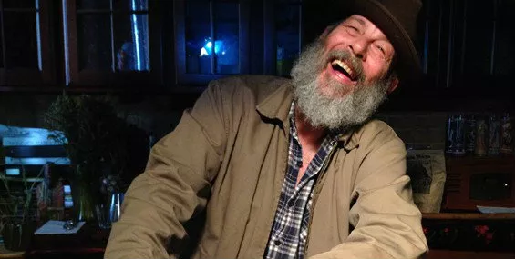 Matthew Posey, the Sam Shepard of Dallas, in character as Athalgarde for a production of Christhelmet at Ochre House Theater in 2014. - JUSTIN LOCKLEAR