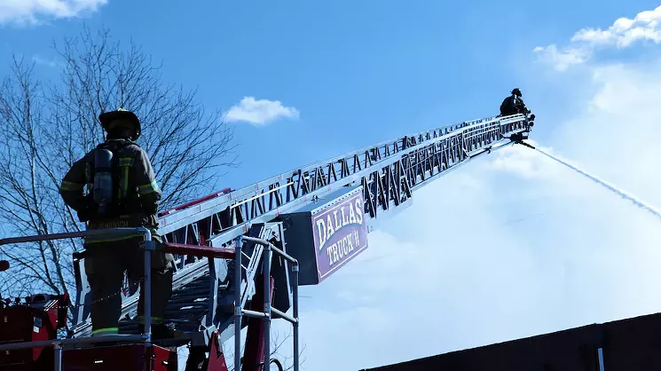 Photographer Kurtz Frausun caught images of the firefighters at work. - KURTZ FRAUSUN, OWNER OF STUDIO | FRAUSUN: WWW.KURTZFRAUSUN.COM
