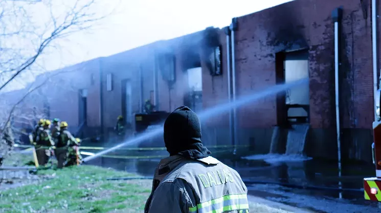No one was reported injured in the warehouse fire in the Design District. - KURTZ FRAUSUN, OWNER OF STUDIO | FRAUSUN: WWW.KURTZFRAUSUN.COM