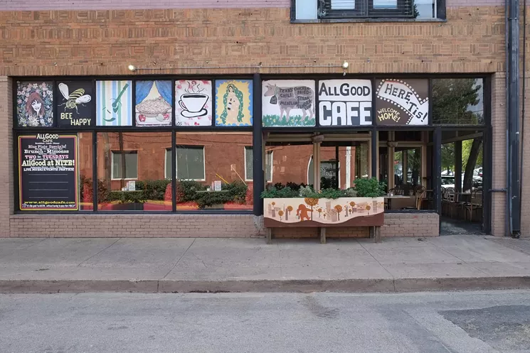 AllGood has been a staple in Deep Ellum for breakfast; now its owner is hoping a burger brings a dinner crowd. - PAUL SABLEMAN / FLICKR