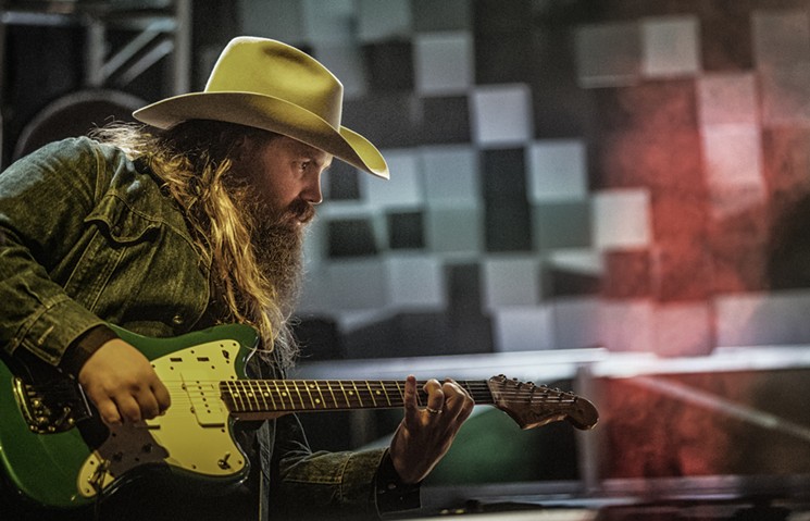 Chris Stapleton will be at Globe Life Field this Saturday with newbie Willie Nelson. - MIKE BROOKS