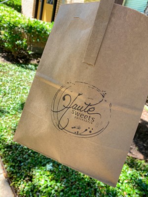 Haute Sweets' bags also make adorable carriers if you're leaving something on a porch for a friend. - TAYLOR ADAMS