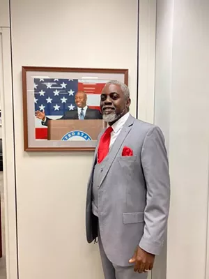 Kevin Tarver met with President Donald Trump last week to discuss criminal justice reform. - PHOTO COURTESY OF KEVIN TARVER