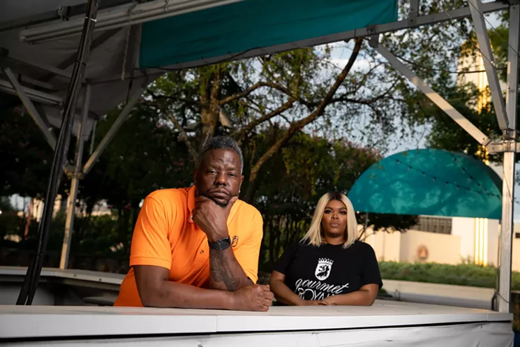 Greg Parish and his niece Whitney Cheatham have won past fair food competitions with dishes like bourbon bacon brittle, but not this year. - NATHAN HUNSINGER