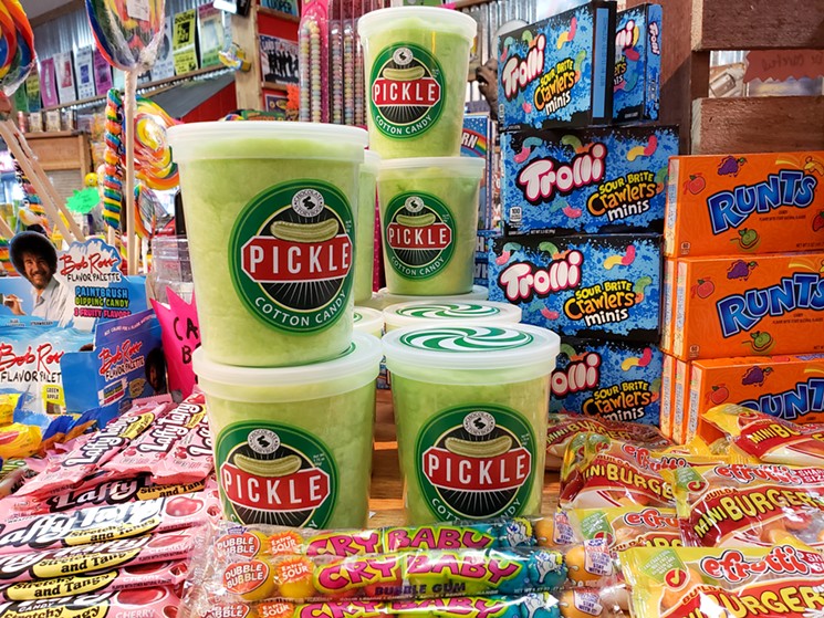 Pickle cotton candy? Oh, why the heck not? - KRISTINA ROWE