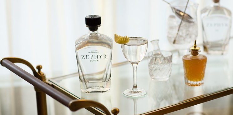 Make your own martini and Tom Collins. - COURTESY OF ZEPHYR GIN