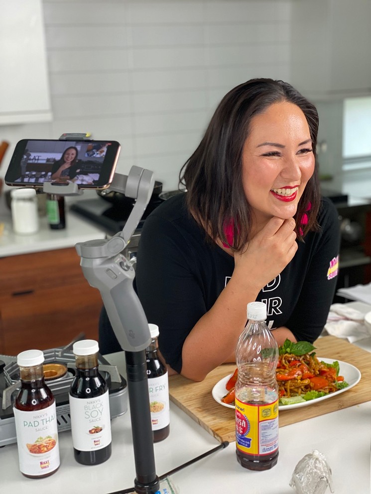 Chef Nikky Phinyawatana has been hosting virtual cooking classes during the pandemic. - COURTESY OF ASIAN MINT