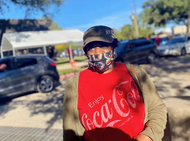 "I’m just ready for a change. I’m just so inspired by everyone here,” Nicole Simmons said after casting her ballot on Tuesday. - LAUREN DREWS DANIELS