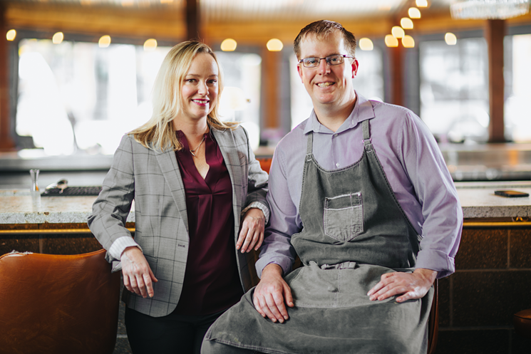 New Bishop Arts restaurant Encina took the space of the former Bolsa on Llewelyn Avenue with chef Matt Balke (right) and partner Corey McCombs (left) at the lead. - KATHY TRAN