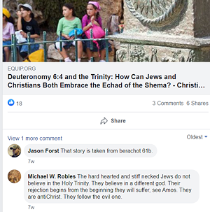 A Facebook screenshot that the Council on American-Islamic Relations says contains comments made by Carrollton physician Michael Robles. - FACEBOOK SCREENSHOT
