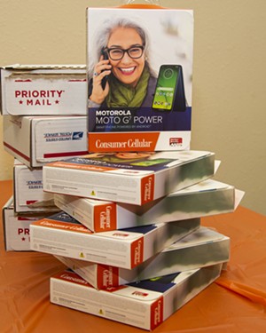 Around 249 smartphones have been donated to seniors living in Dallas-area care facilities. - COURTESY NATIONAL CHURCH RESIDENCES