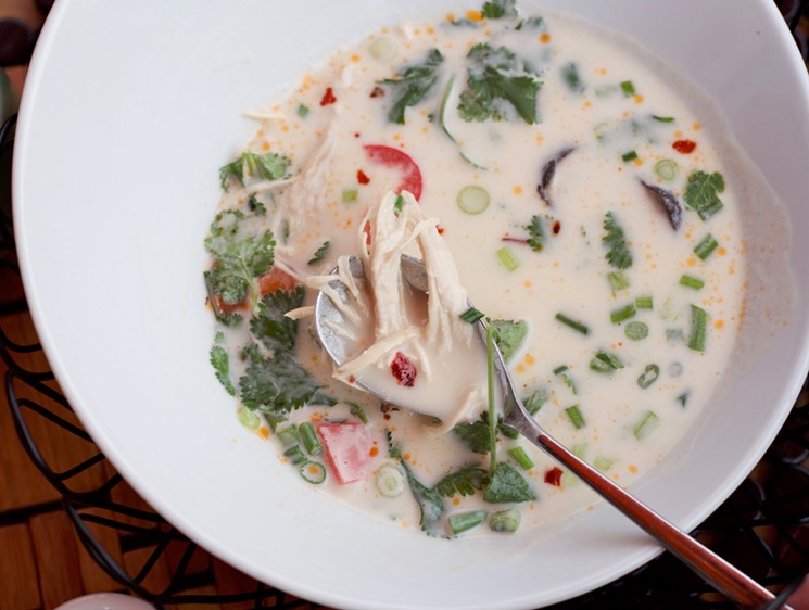 thai coconut soup