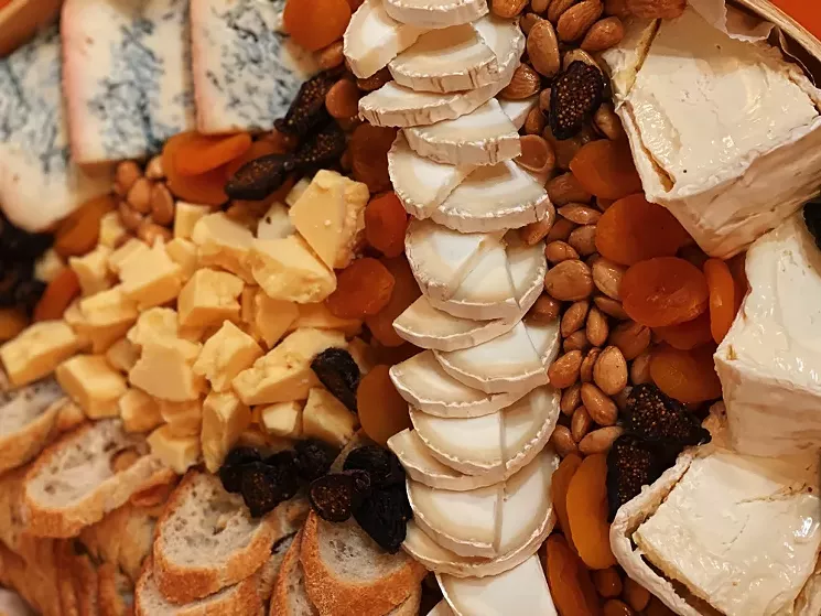 Cheese, cheese, cheese, we don't know your name or what's in you, but we love you anyway. - ASHLEY ANDREWS