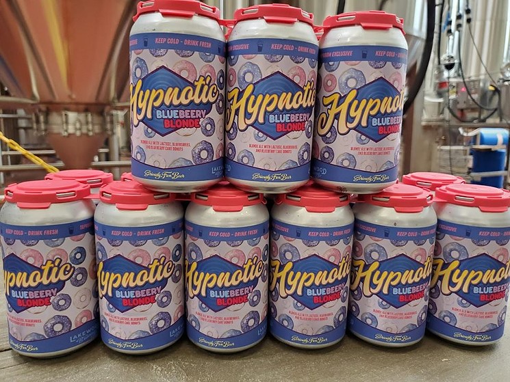 Lakewood Brewing partnered with local doughnut purveyor, Hypnotic, last year for a Homer Simpson-esque beer. - COURTESY LAKEWOOD BREWING COMPANY