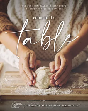 Come to the Table is available for pre-order now and will be delivered in June. - RONALD MCDONALD HOUSE OF DALLAS