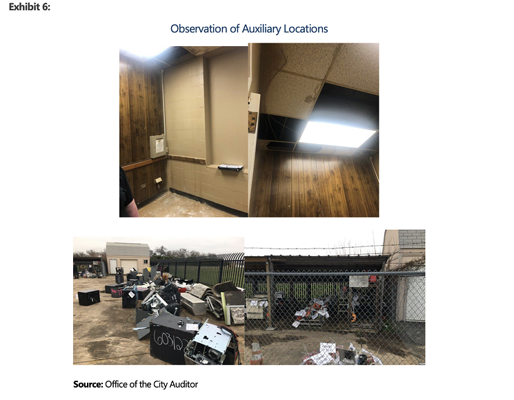 District Attorney John Creuzot said evidence damaged due to storage deficiencies could be thrown out of cases in certain circumstances. - CITY AUDITOR
