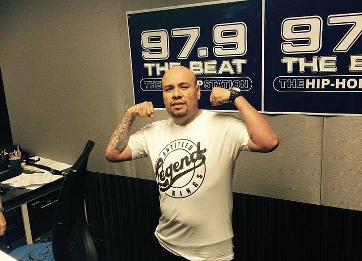DJ GSpook (Pedro González) spun records and rhymes for K104 FM and 97.9 FM The Beat and was one of both stations' first Latino on-air talents. - GEORGE REDD SPEAKS