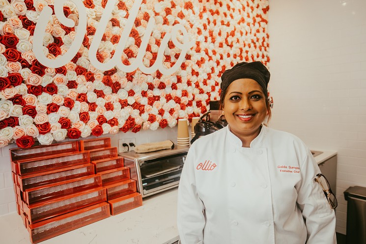 Ollio's founder, Golda Sumpon, left a two-decade-long career in IT to pursue her true passion in the culinary arts. - CHRIS WOLFGANG