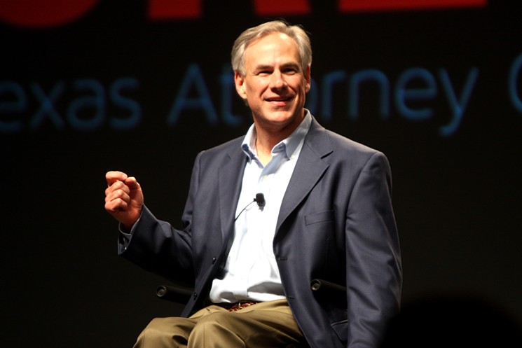 Gov. Greg Abbott's reelection campaign received a $100,000 donation from AT&T on the same day he vowed to pass restrictive voting laws during Texas' special legislative session.  AT&T's CEO has said the company supports expanding voting rights nationwide. - WIKI COMMONS