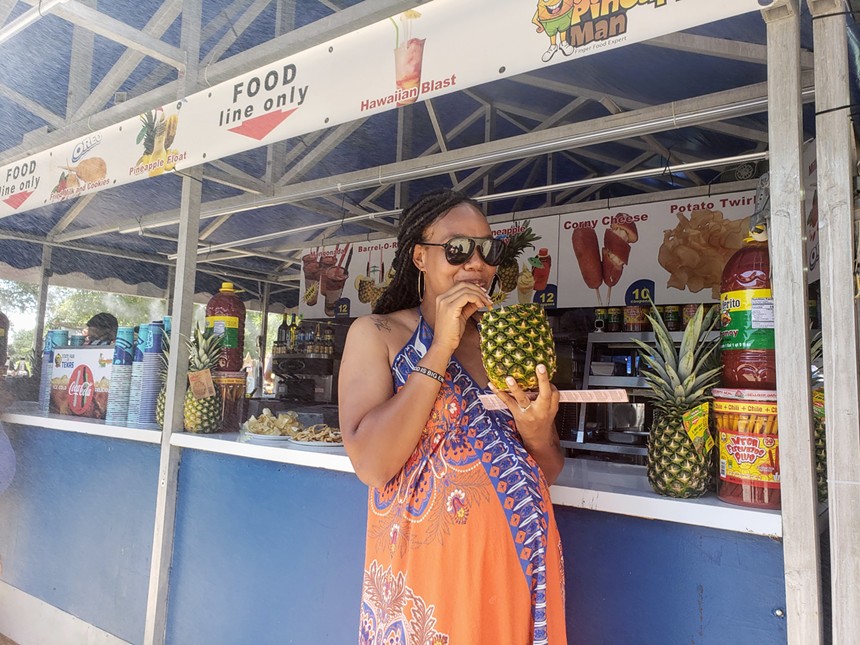 Pineapple Man has lots of fruit options. - KRISTINA ROWE