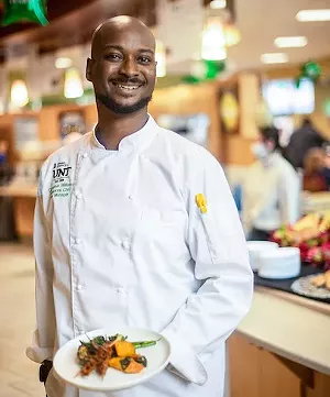 UNT Marks 10 Years With Nation's First All-Vegan Dining Hall | Dallas ...