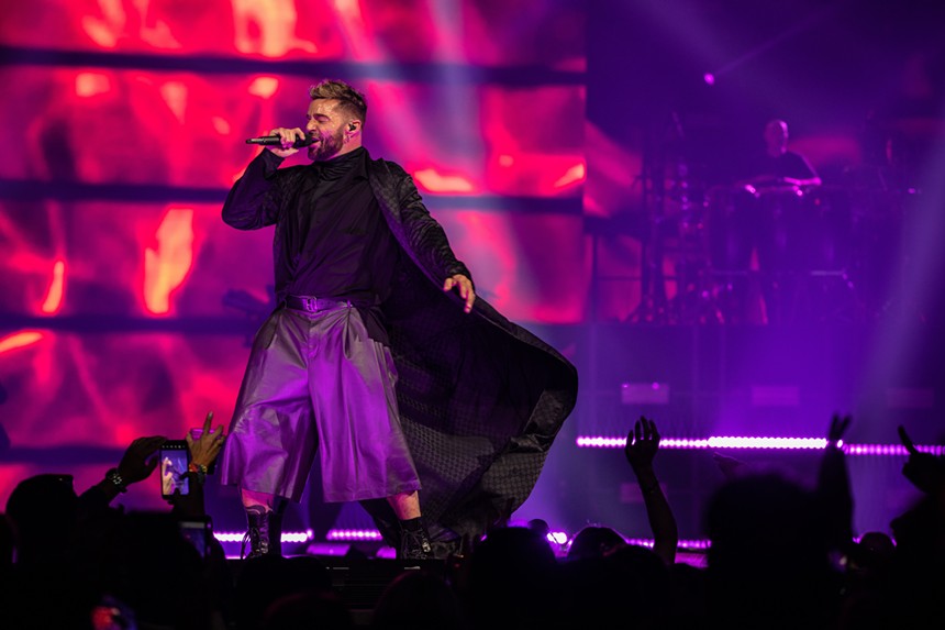 Puerto Rican superstar Ricky Martin put on an unforgettable show at the AAC. - ANDREW SHERMAN