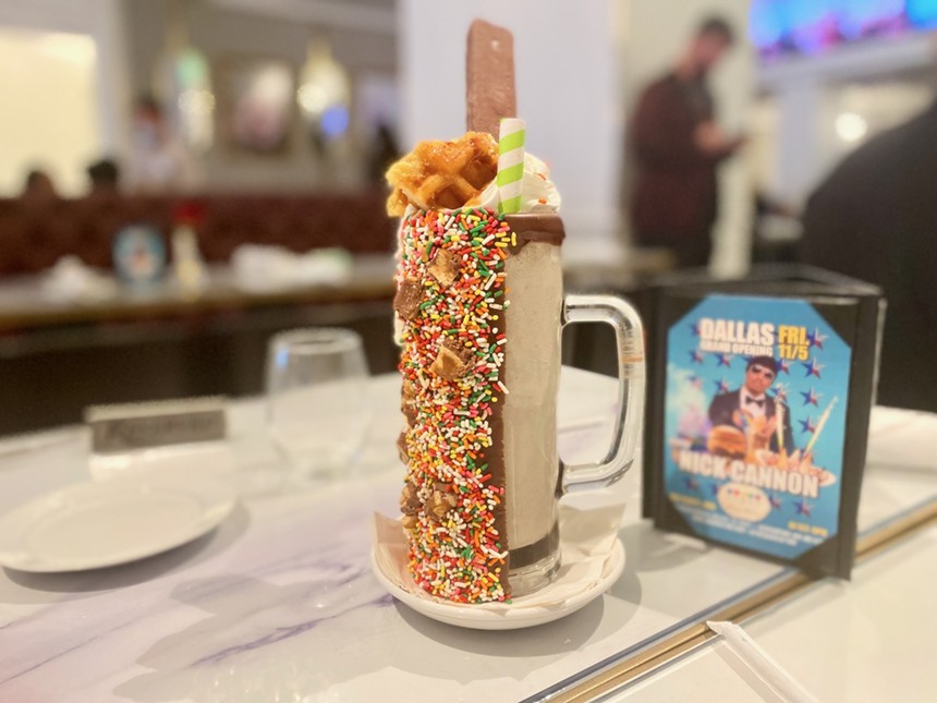 Our reconnaissance team says it's damn near impossible to eat or lick the sprinkles off the side of that mug, not that that should deter you from trying. - LAUREN DREWES DANIELS