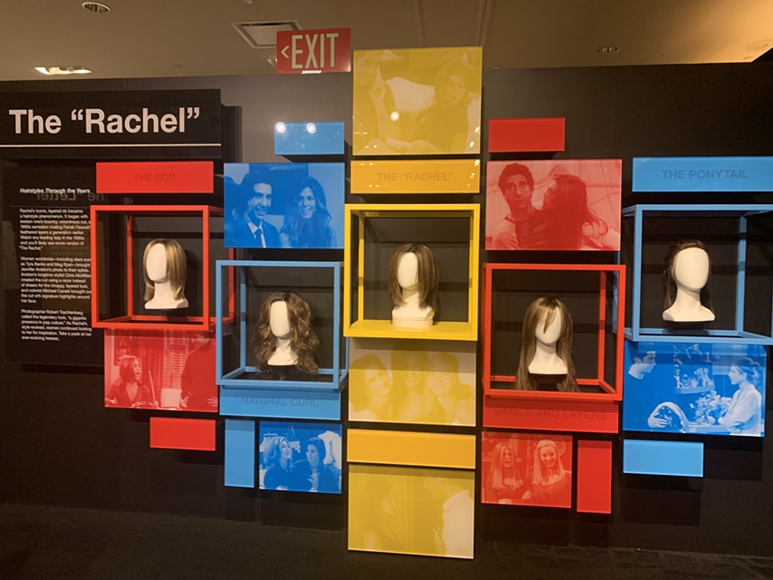 Hair enthusiasts can learn about the history of "The Rachel" at the Friends pop-up. - EVA RAGGIO