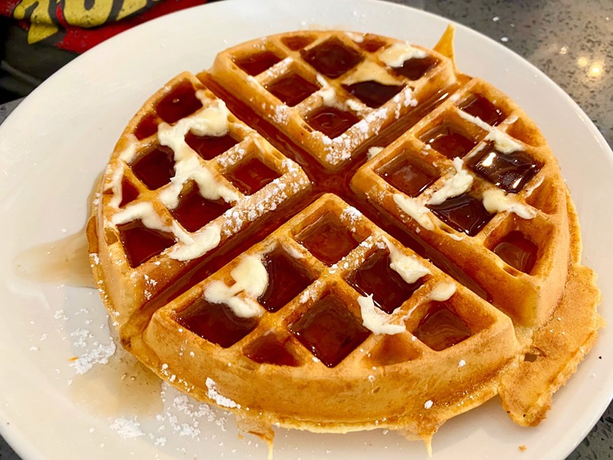 It's hard to choose a favorite between pancakes and waffles.  -FELICIA LOPEZ
