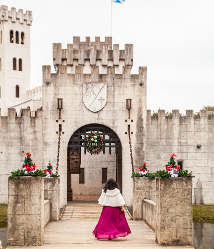 Pretend to be royalty, or a dragon, in Bellville, Texas. - JESSICA SERNA