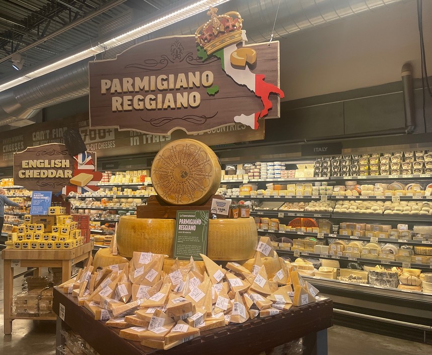 The cheese options at Central Market are overwhelming in the most wonderful way. - ANGIE QUEBEDEAUX