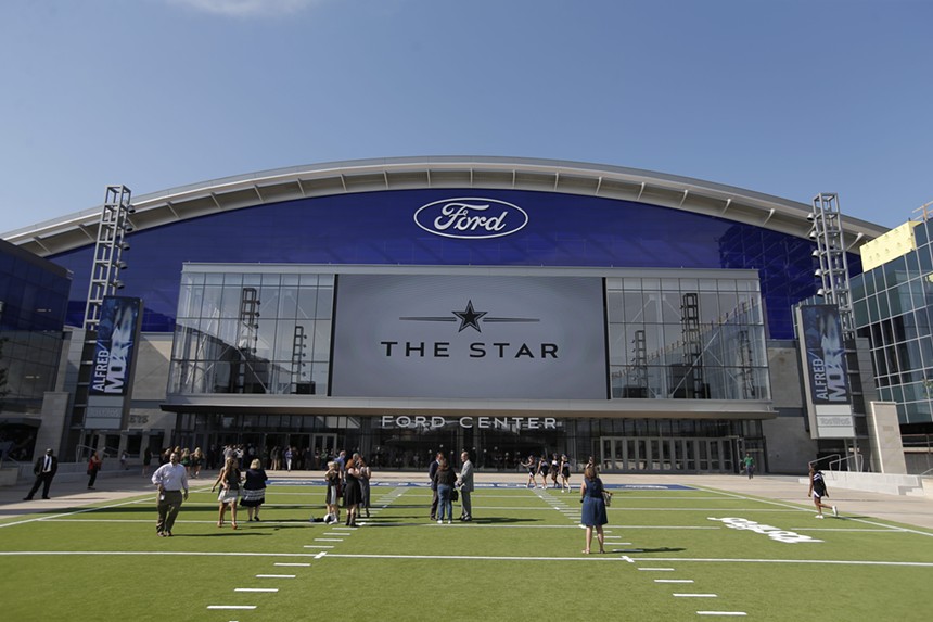 Freakonomics Radio producer Ryan Kelley called Frisco's The Star facility for the Dallas Cowboys "unlike anything I've seen in New York." - COURTESY FORD CENTER