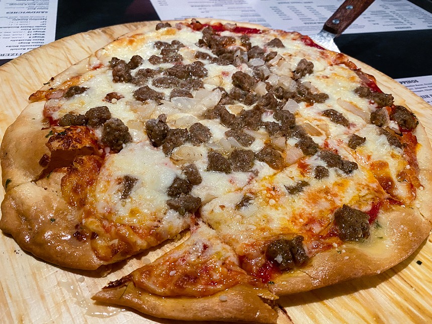 Taste of Chicago pizza - HANK VAUGHN