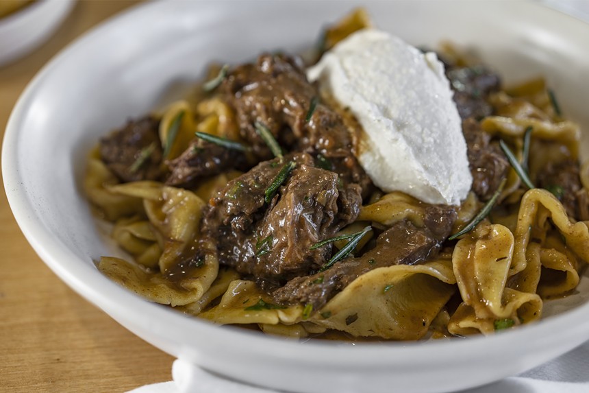 Chefs are already working on the menu and dishes, like this pappardelle, at Fiatto, which is expected to open this Spring. - COURTESY OF FIATTO, PHOTOS BY EMILY LOVING