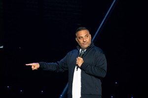 It's debatable if Russell Peters can tell you with any authority to Act Your Age. - EDDIE VALDEZ