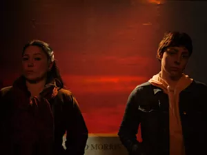 Delilah Buitrón Arrebola and Marti Etheridge star in Marigold at Ochre House Theater - JUSTIN LOCKLEAR, COURTESY OF OCHRE HOUSE THEATER