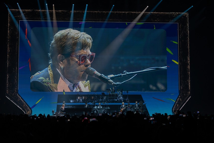 Elton John's last performance in Dallas was joyful and tragic.  -ANDREW SHERMAN
