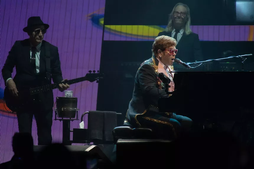 Sir Elton made us dance tiny in our seats and cry loudly. - ELTON JOHN