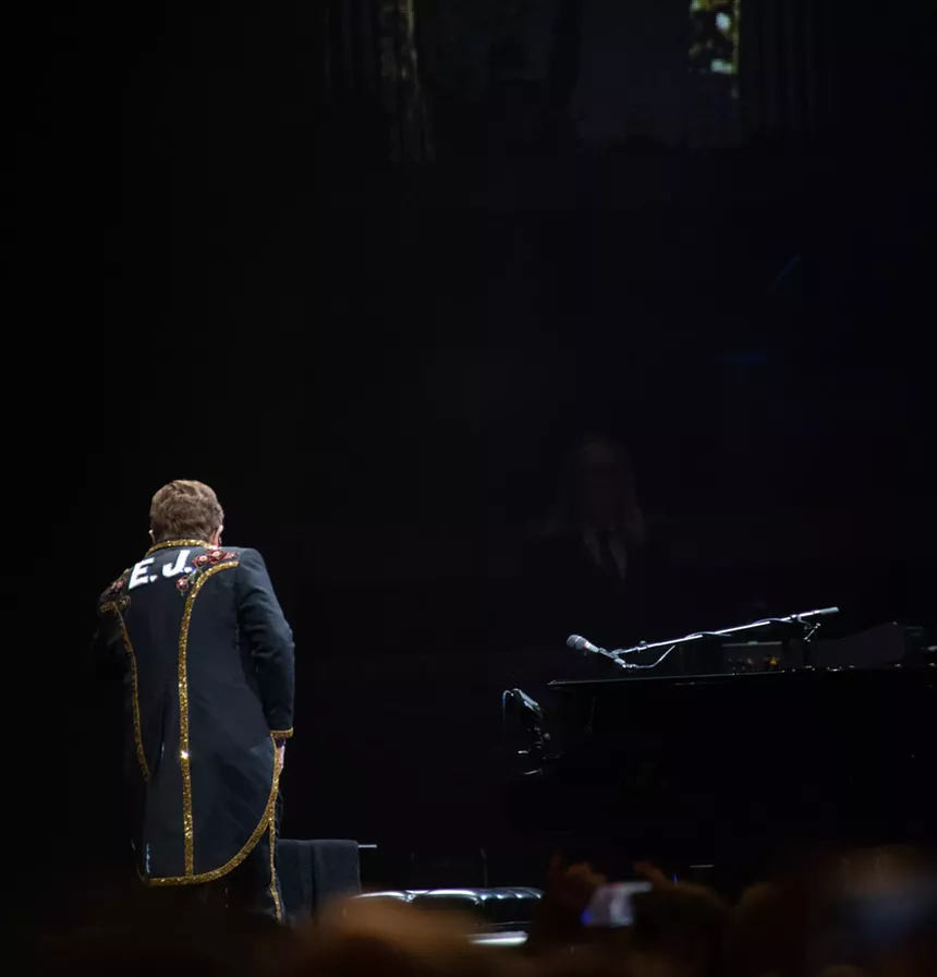 Elton John played his last gig in Dallas on Friday, but he'll be back in Arlington in September. -ANDREW SHERMAN