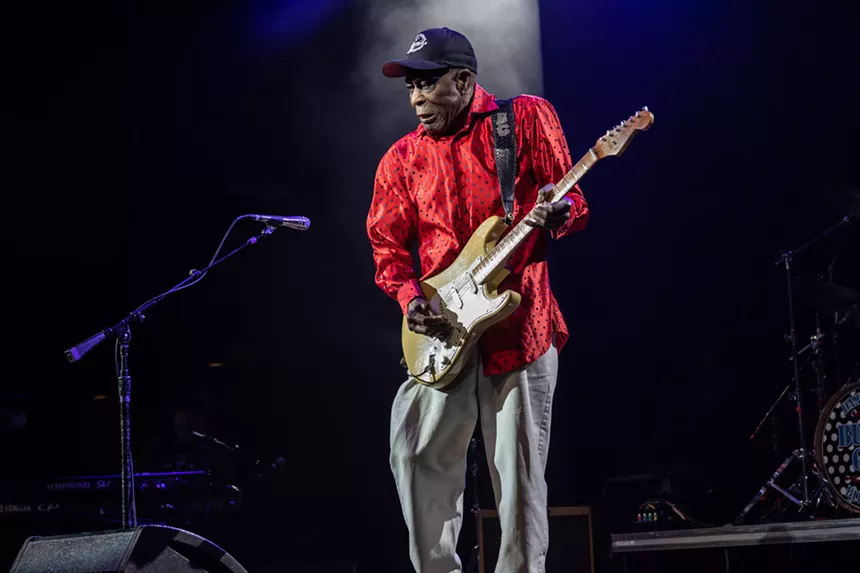 Buddy Guy is still one of the greats, as he proved at his House of Blues show on Tuesday. - ANDREW SHERMAN