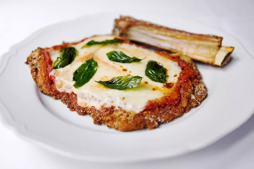 Veal Parmesan - CARBONE DALLAS