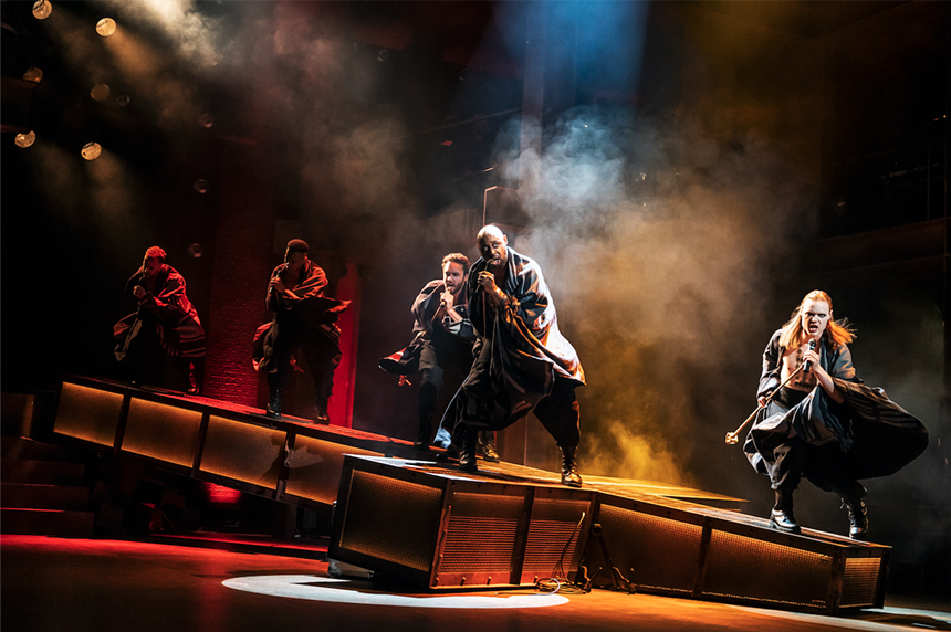 Alvin Crawford, Tyce Green and the company of the North American Tour of Jesus Christ Superstar. - MATTHEW MURPHY, EVAN ZIMMERMAN - MURPHYMADE