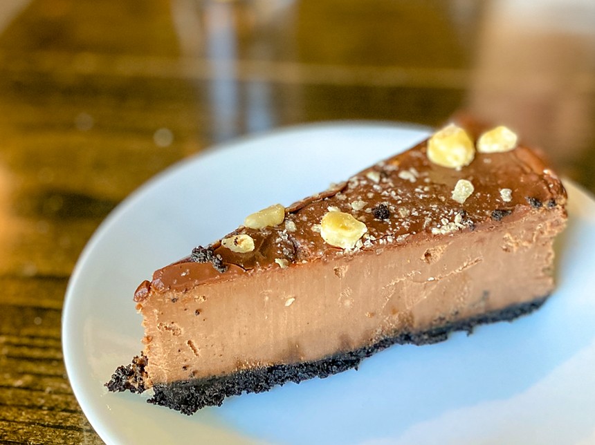 If the Nutella cheesecake is on the chalkboard then get it. - HANK VAUGHN