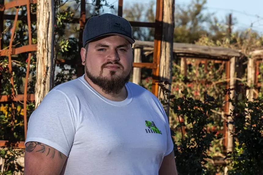 Skyler Purcell had all the correct licensing for his hemp business, but police still harrassed the company and seized product. - NATHAN HUNSINGER