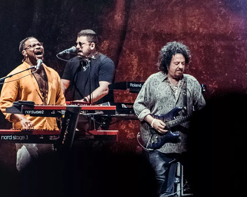 Toto brought us back to childhood with his hits from the 80s. - VERA "VELMA" HERNANDEZ