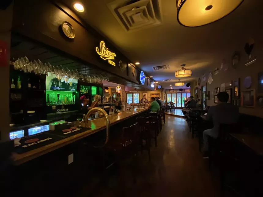 If you're a fan, as Jim Gaffigan is, of dark beers in dark bars, Arlington has a spot. - LAUREN DREWES DANIELS